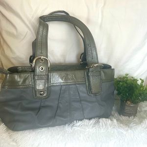 Coach pleated bag-Soho